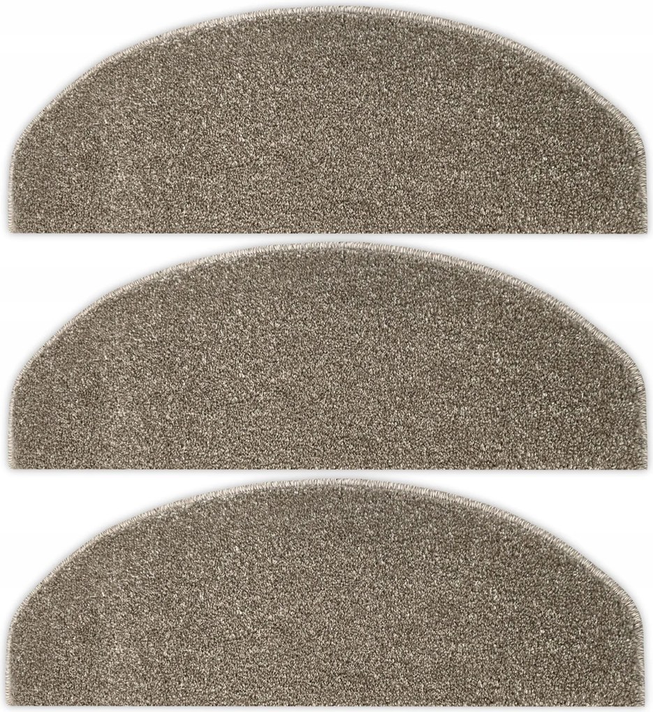 Lépcsővédő Szőnyeg Szett Bézs Krém Puha Bolyhos Lépcsőfok Takaró