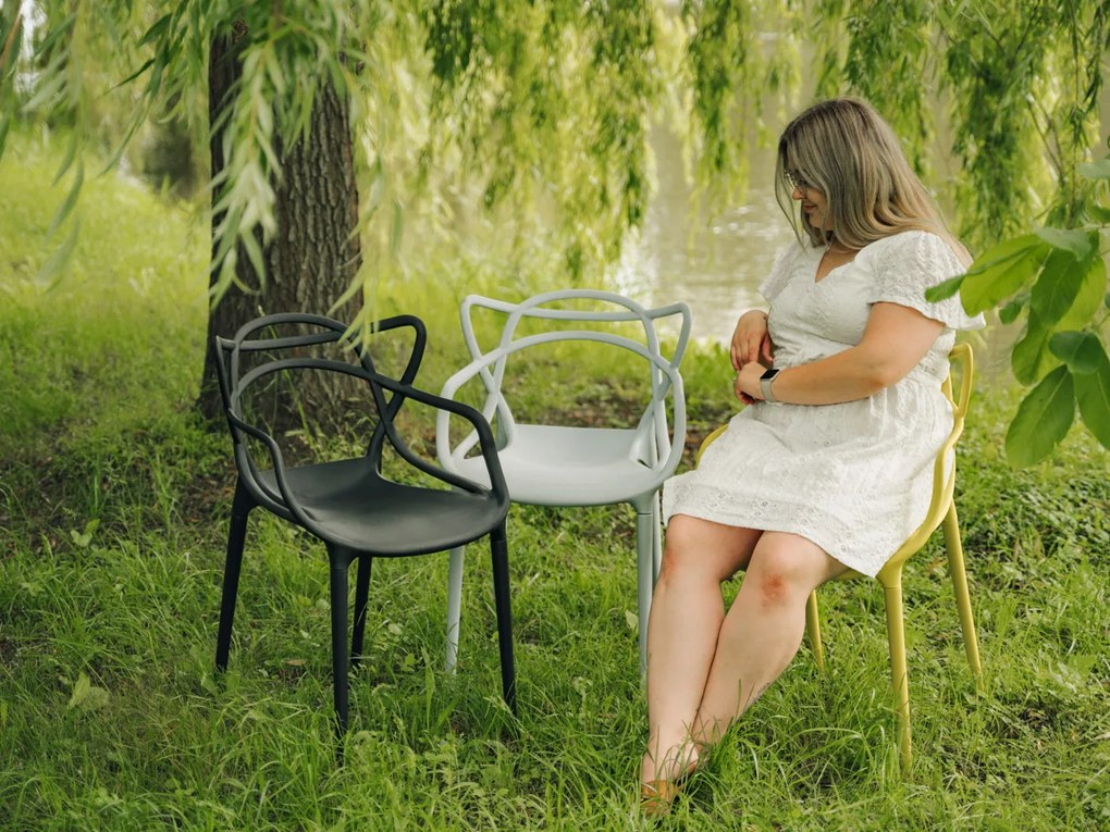 4 db zöld KATO műanyag szék készlet