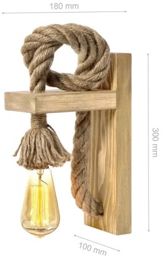 Fali lámpa 1xE27/40W/230V