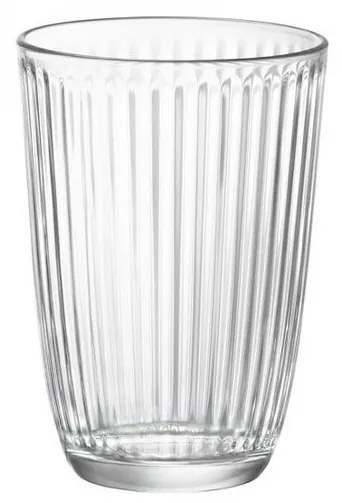 Bormioli Rocco Line 6 db-os hosszú italos pohárkészlet, 390 ml, 390 ml