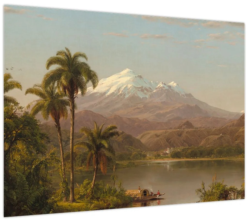 Kép - Frederic Edwin Church, Tamaca Palms, reprodukciók (70x50 cm)