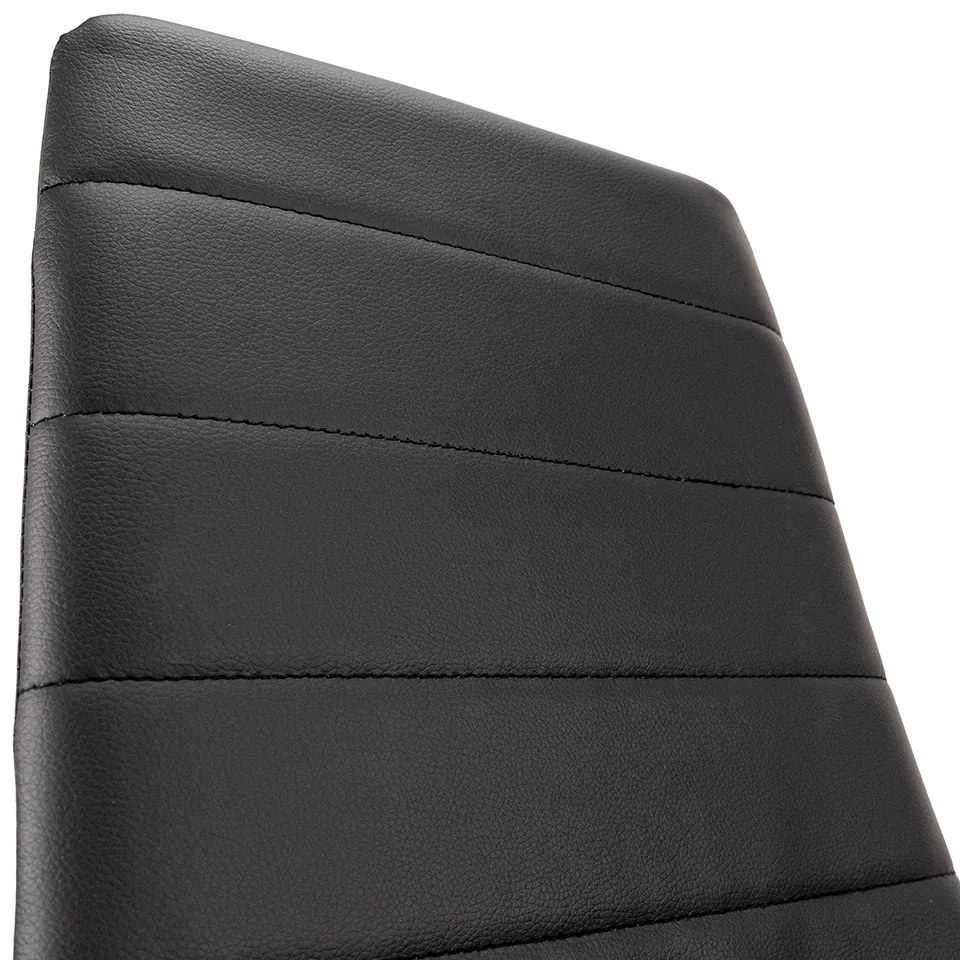 Tino NOVA Étkezőszék, fekete színben