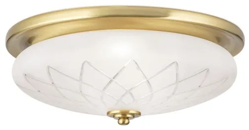 Orion DL 7-791/37 - Mennyezeti lámpa PORTO 2xE27/40W/230V átm. 37 cm arany