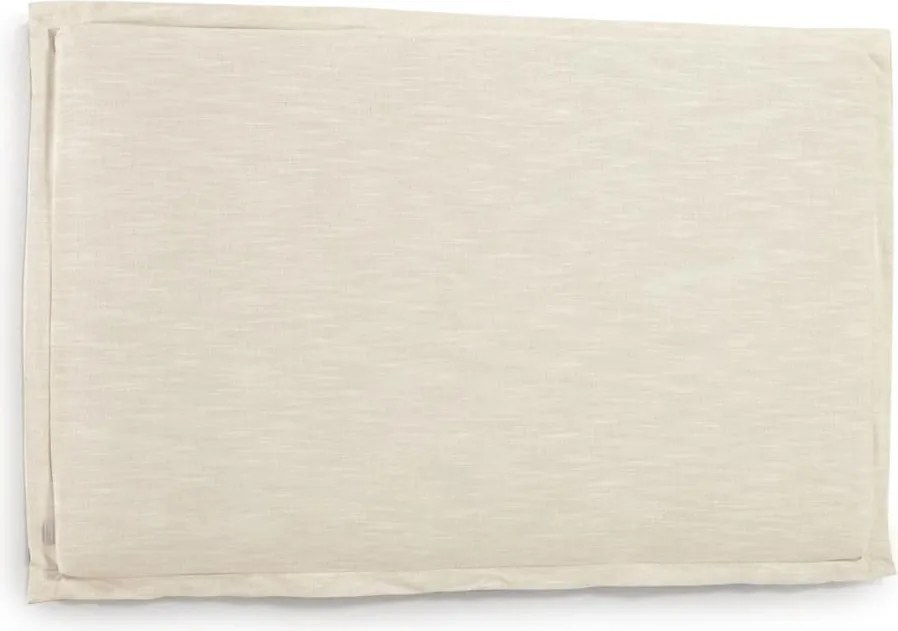 Fehér kárpitozott ágytámla 186x106 cm Tanit – Kave Home