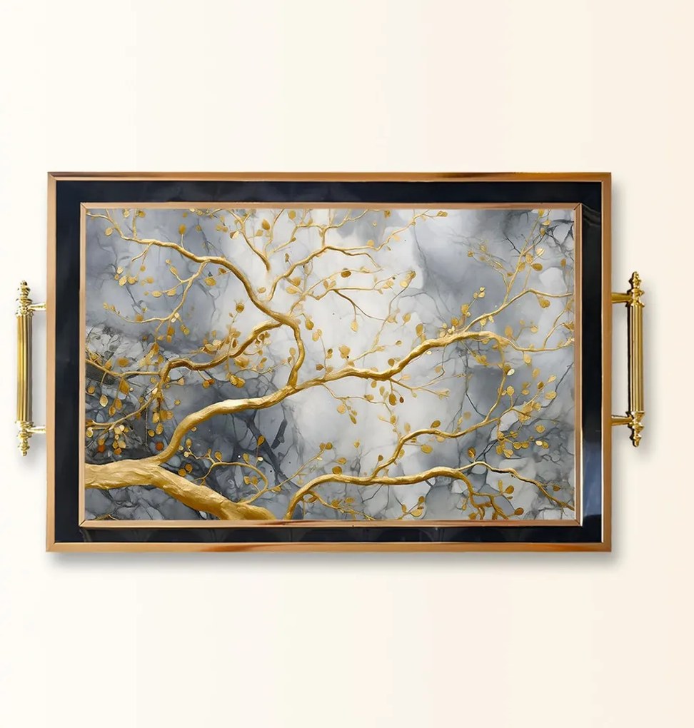 Üveg tálca, 38×24 cm – TPA9831