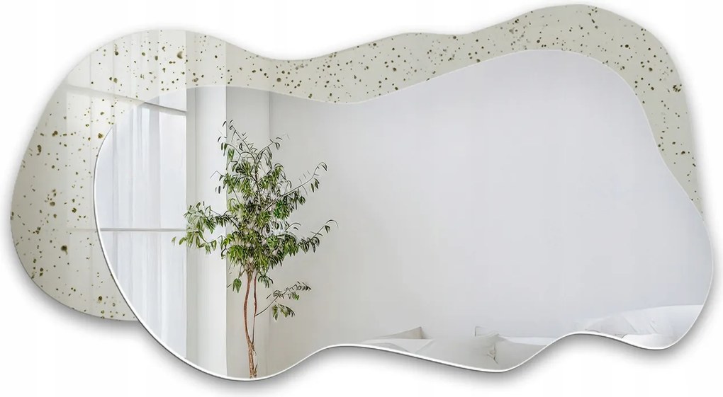 Veloce szabálytalan tükör vintage 180X97 fali tükör