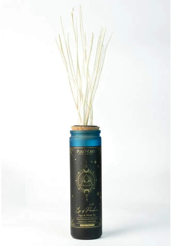 Sage&amp;White Tea 100 ml organikus diffúzorfűzfavesszőkkel