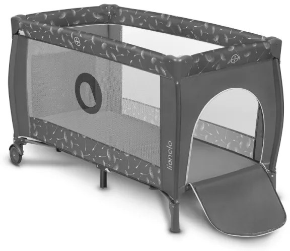 Lionelo - Utazó kiságy SVEN PLUS szürke