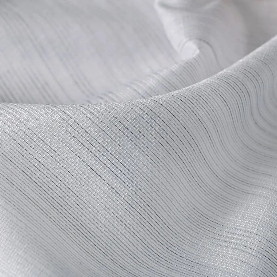 Mira Természetes Look Függöny Ólommal 300cm szürke szín