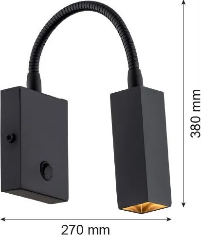 Argon ROCKSTAR 4758 Fali lámpa 1x6W/G9 IP20