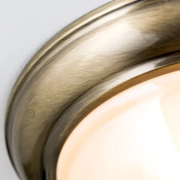 Orion DL 7-675/27-Mennyezeti lámpa AUSTRIAN OLD LAMP 2xE27/60W/230V bronz/bézs