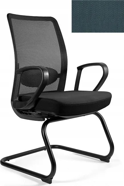 Unique Irodai szék Anggun Skid szürke hálós BL414