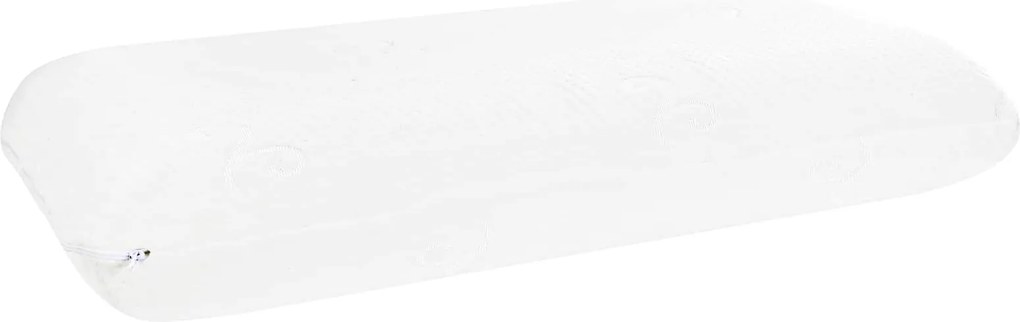 vidaXL Alvó Párna Egyszínű Fehér 70 x 36 x 13 cm Gél Memóriahab