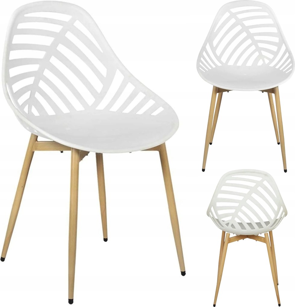 Leaf kerti szék fehér teraszra erkélyre strapabíró és stílusos