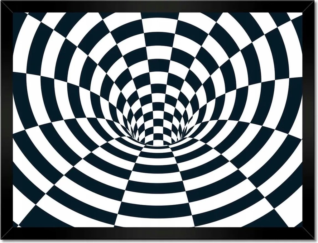 Poszterek keretben 40x30 Absztrakt fekete-fehér