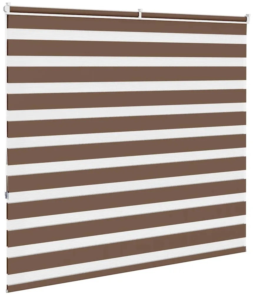 zebrafüggönnyel barna szövetszélesség 160,9 cm poliészter