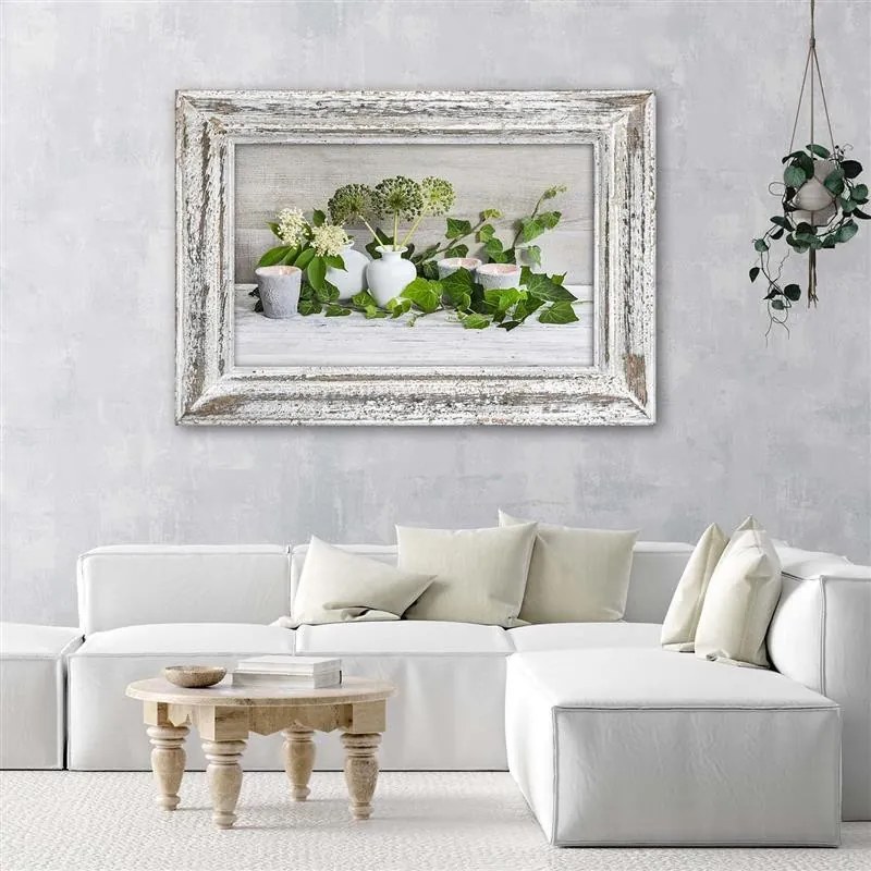 Gario Vászonkép Csendélet shabby chic stílusban Méret: 100 x 70 cm