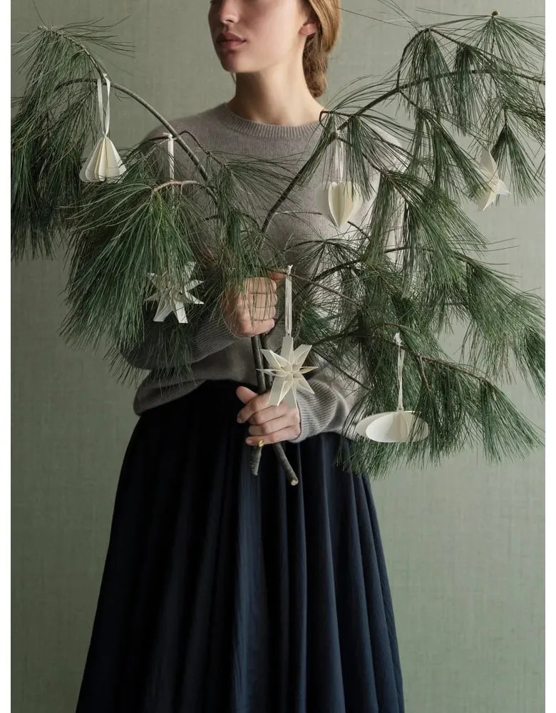 Papír karácsonyfadísz készlet 4 db-os ø 10 cm Kazary – Blomus