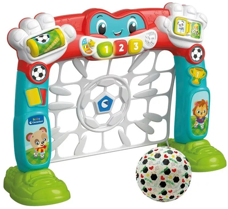 Interaktív focikapu Fun Animal Clementoni