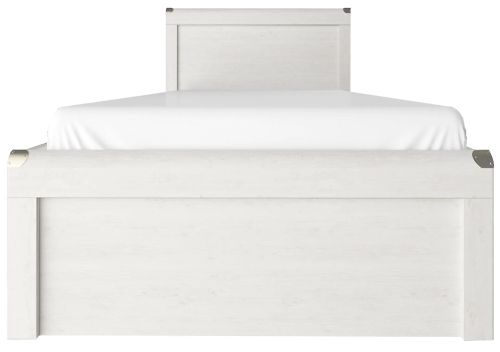 Egyszemélyes ágy 90 cm Marlene 1S (vintage fenyőfa) (ágyráccsal). Akció -17%. 1053036