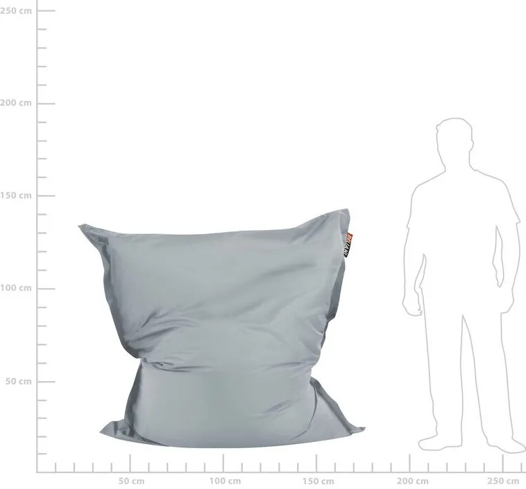 Babzsák 180x140 cm Xl (világosszürke). 1009289
