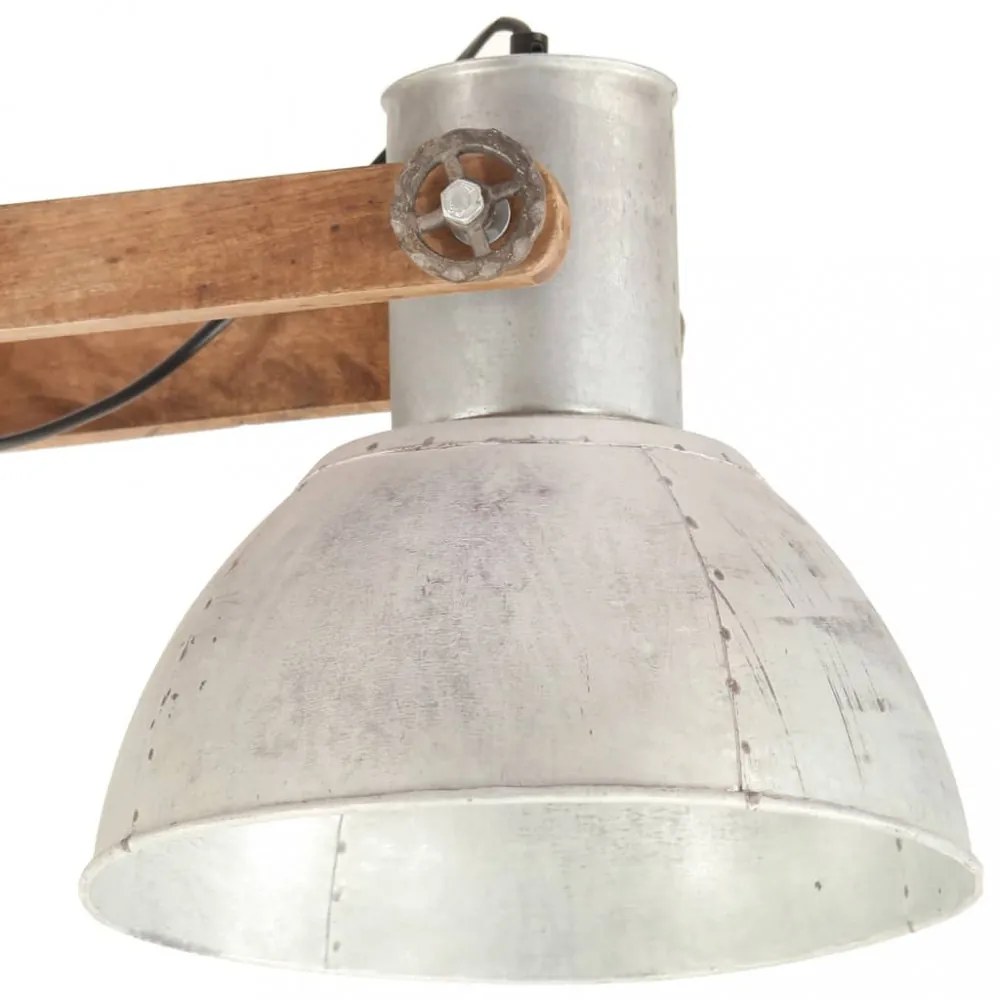ezüstszínű ipari függőlámpa 25 W 109 cm E27