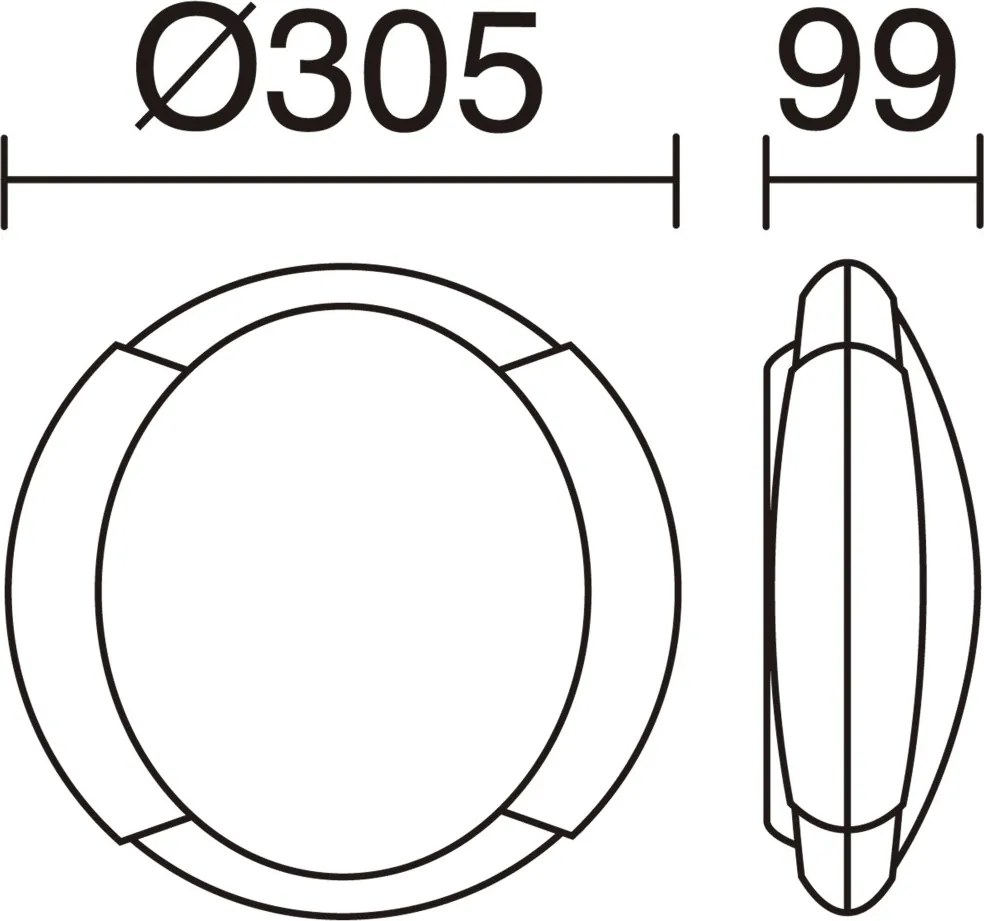 NOVOLUX 206A-G05X1A-02 MIT Modern Kültéri Mennyezeti Lámpa Fehér, Fekete E27 IP54