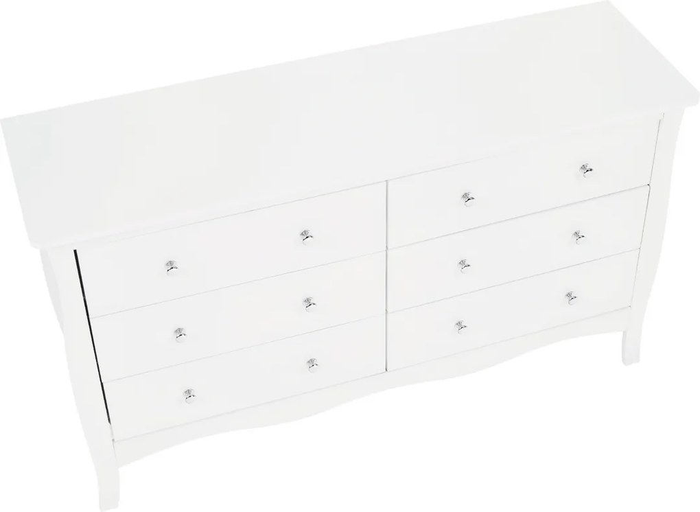 ETKIN komód, fehér