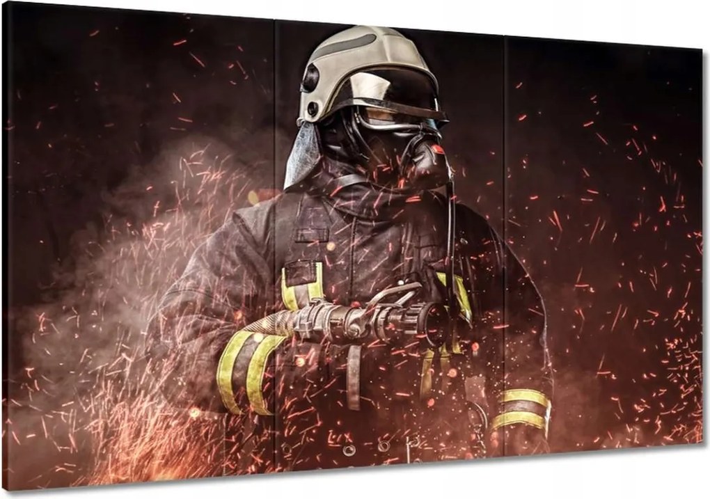 Képek 120x80 Professzionális tűzoltó