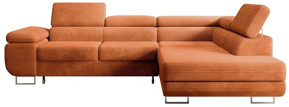 Sarokkanapé Stiletto (J) (réz + ezüst). Akció -15%. 1099699