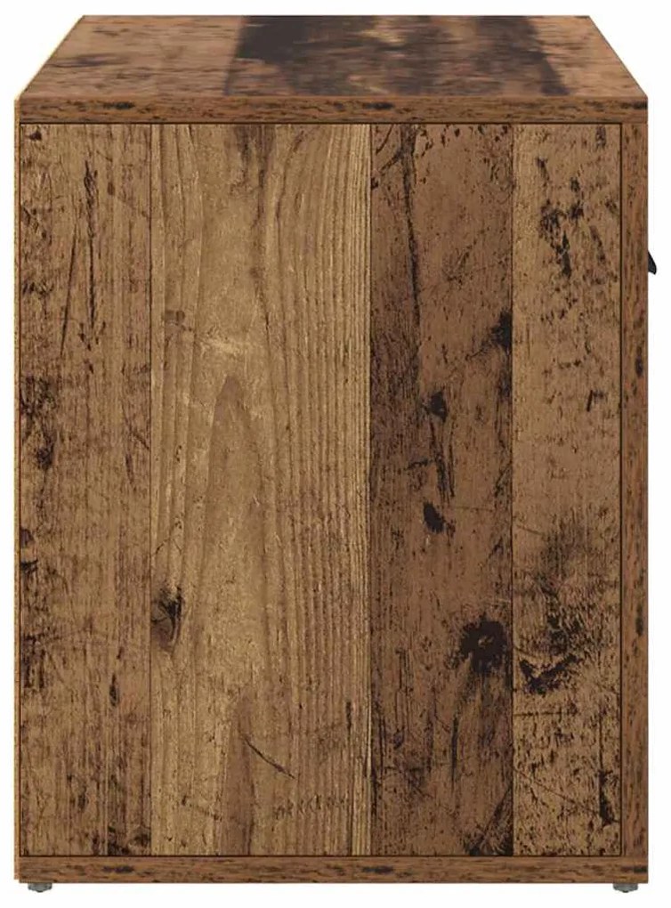 Éjjeliszekrény fiókkal Régi fa 60 x 36 x 45 cm Faanyag