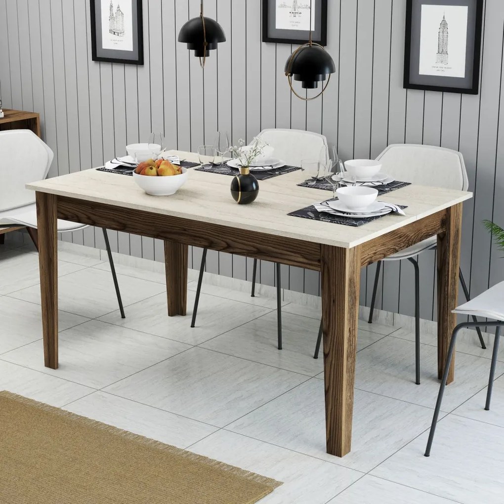 Milan 898 - Walnut, Travertine