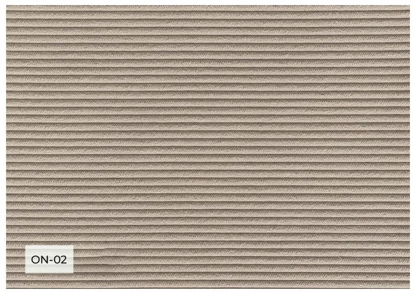 Bézs kordbársony kinyitható sarokkanapé (jobb oldali) Lazy Lukka – Miuform