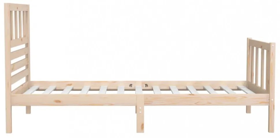 tömör fa ágykeret 90 x 190 cm (Single)