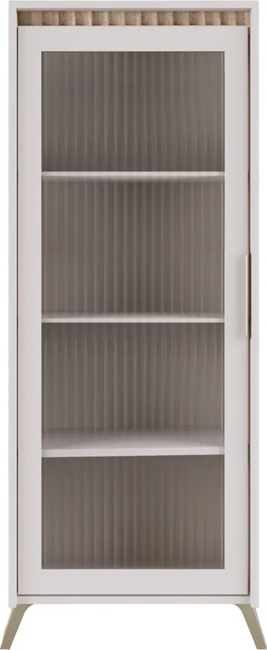 Vitrin, kasmír/sonoma tölgy, LONGY REG1W