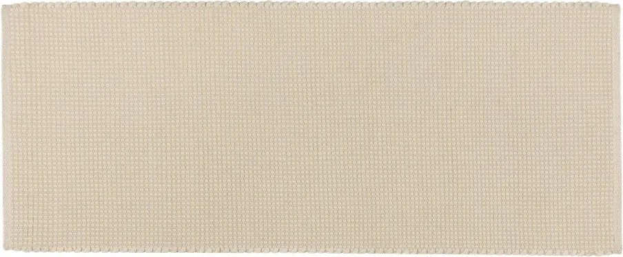 Bézs kézi szövésű gyapjú futószőnyeg 80x170 cm Talo – noo.ma