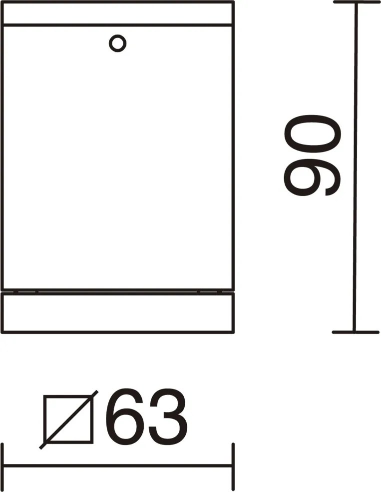 NOVOLUX 555E-G21X1A-01 CUBA Modern Kültéri Mennyezeti Lámpa Fehér GU10 IP54