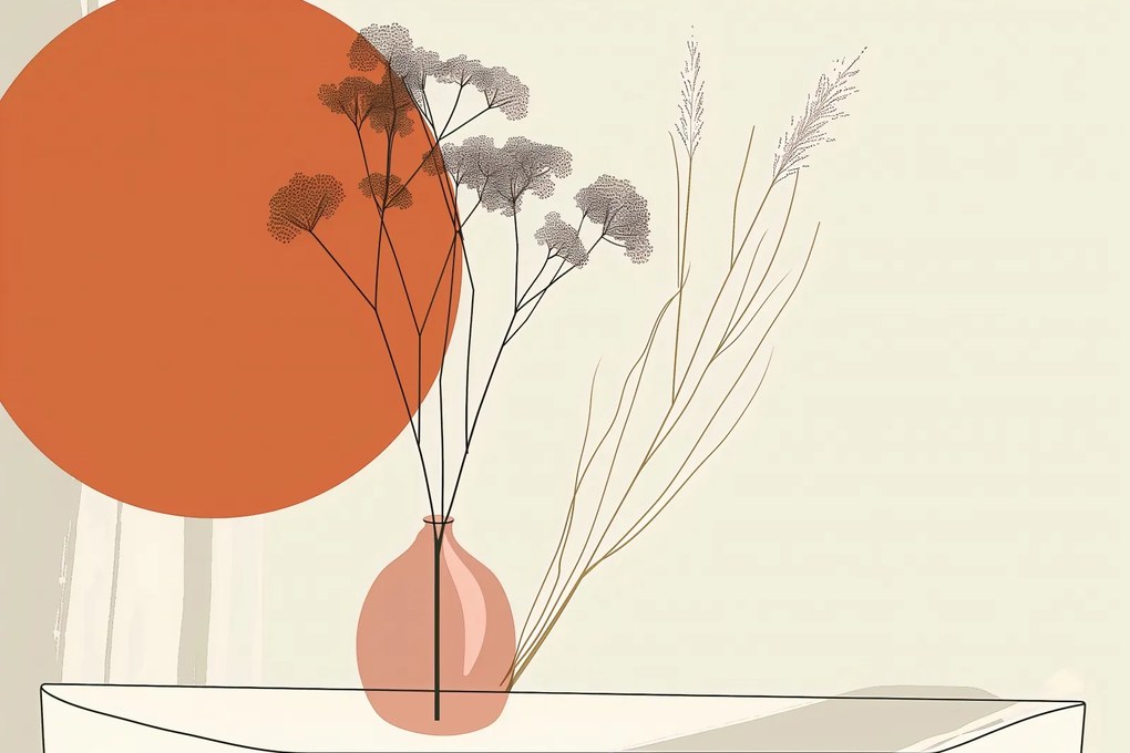 Poszter 45x30cm Szárított kilátás