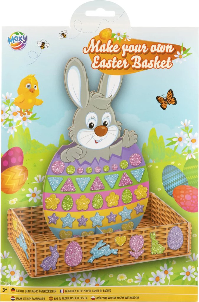 Húsvét Bunny kosár készítő szett