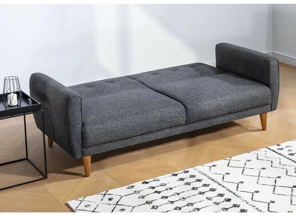 Aria Dark Grey kinyitható kanapé