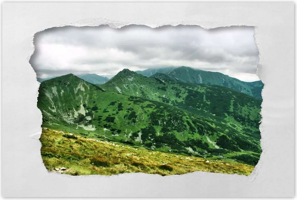 Poszterek 90x60 Tátra Lengyel hegyek Kilátás