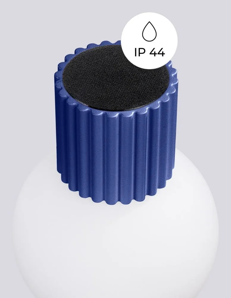 Sötétkék fali lámpa Orbital – Sollux