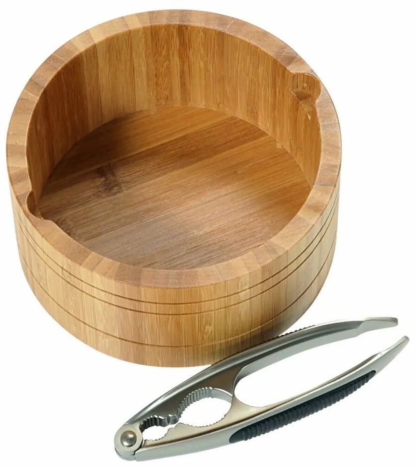 Kesper 62822 Diótál diótörővel, kerek, átmérő 16,6cm