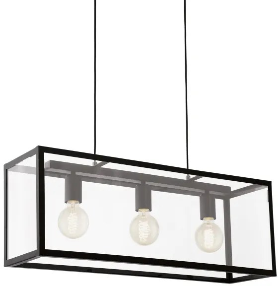 Eglo 49393 - Csillár CHARTERHOUSE 3xE27/60W/230V