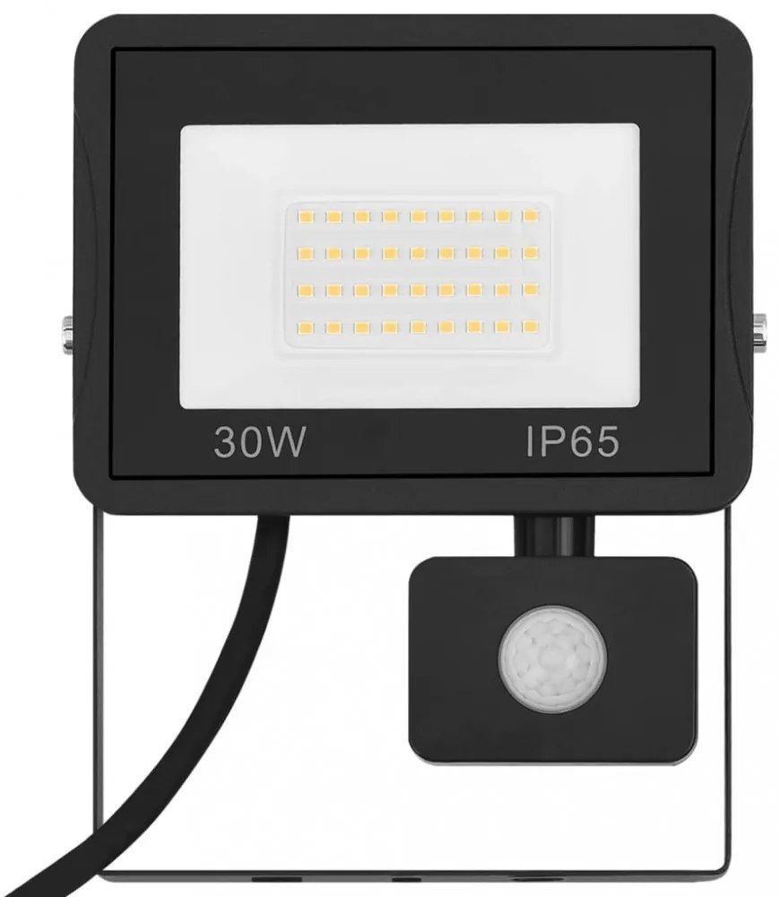 hideg fehér fényű szenzoros LED-reflektor 30 W