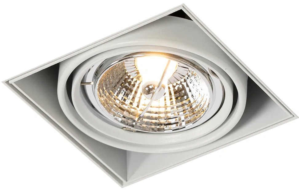 Beépített reflektor fehér GU10 AR70 keret nélküli - Oneon