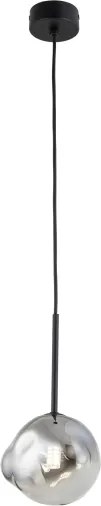 Brilagi - Kábeles függőlámpa VULCANO 1xG9/8W/230V átm. 15 cm fekete/füstös fekete