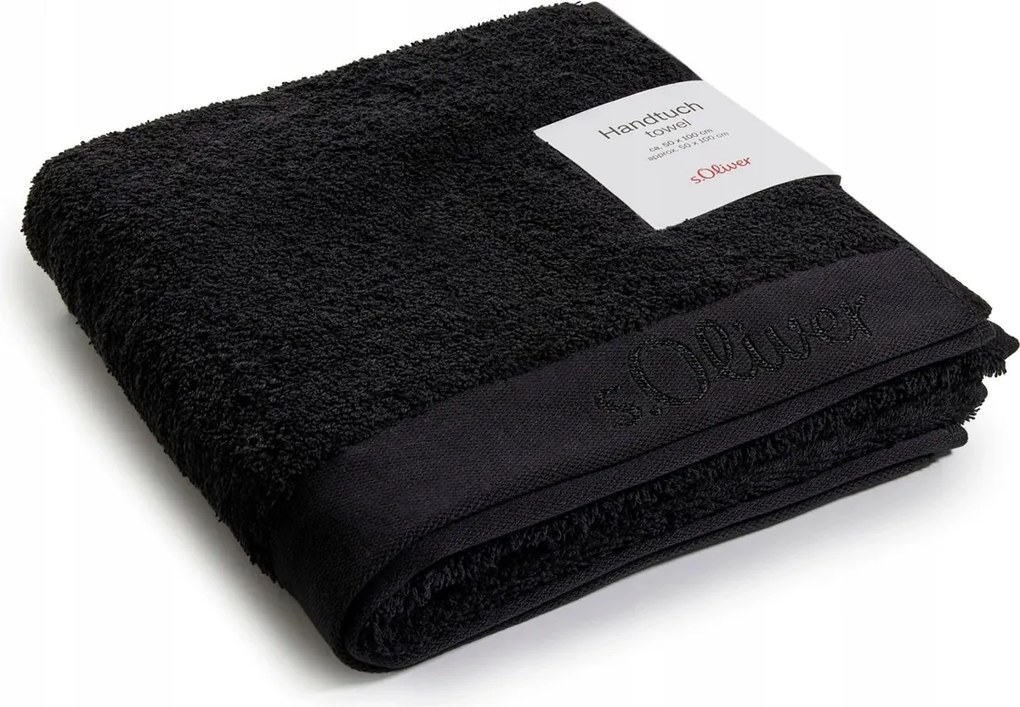 Pamut törölköző 30x50 cm 1512-880 Schwarz