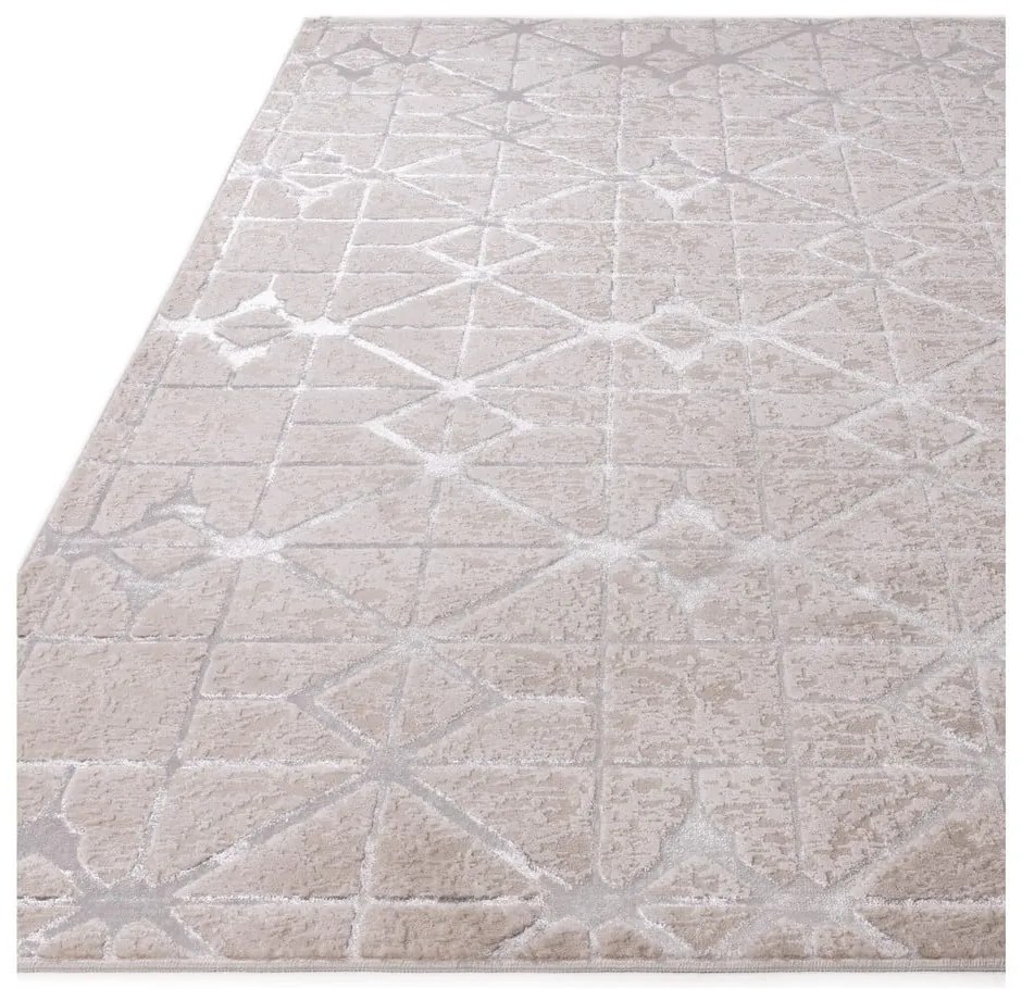 Ezüstszínű-rózsaszín szőnyeg 230x160 cm Aurora - Asiatic Carpets