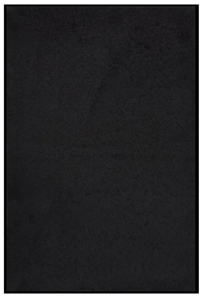 fekete lábtörlő 80 x 120 cm